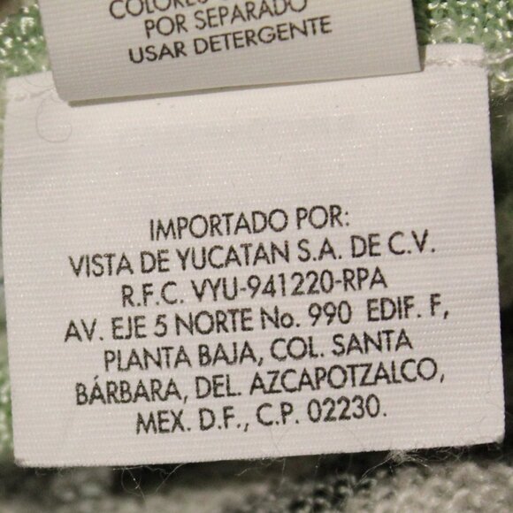 Calvin Klein Jeans M Striped Knit Open Front Cardigan Waterfall Hem - Picture 6 of 10